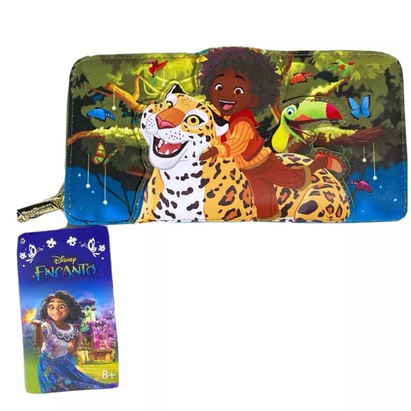 Loungefly Handbags - Loungefly Disney Encanto Antonio and Parce the Jaguar Wallet